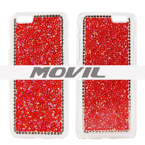 NP-2433 Funda PC con Diamante Para Apple iPhone 6-6